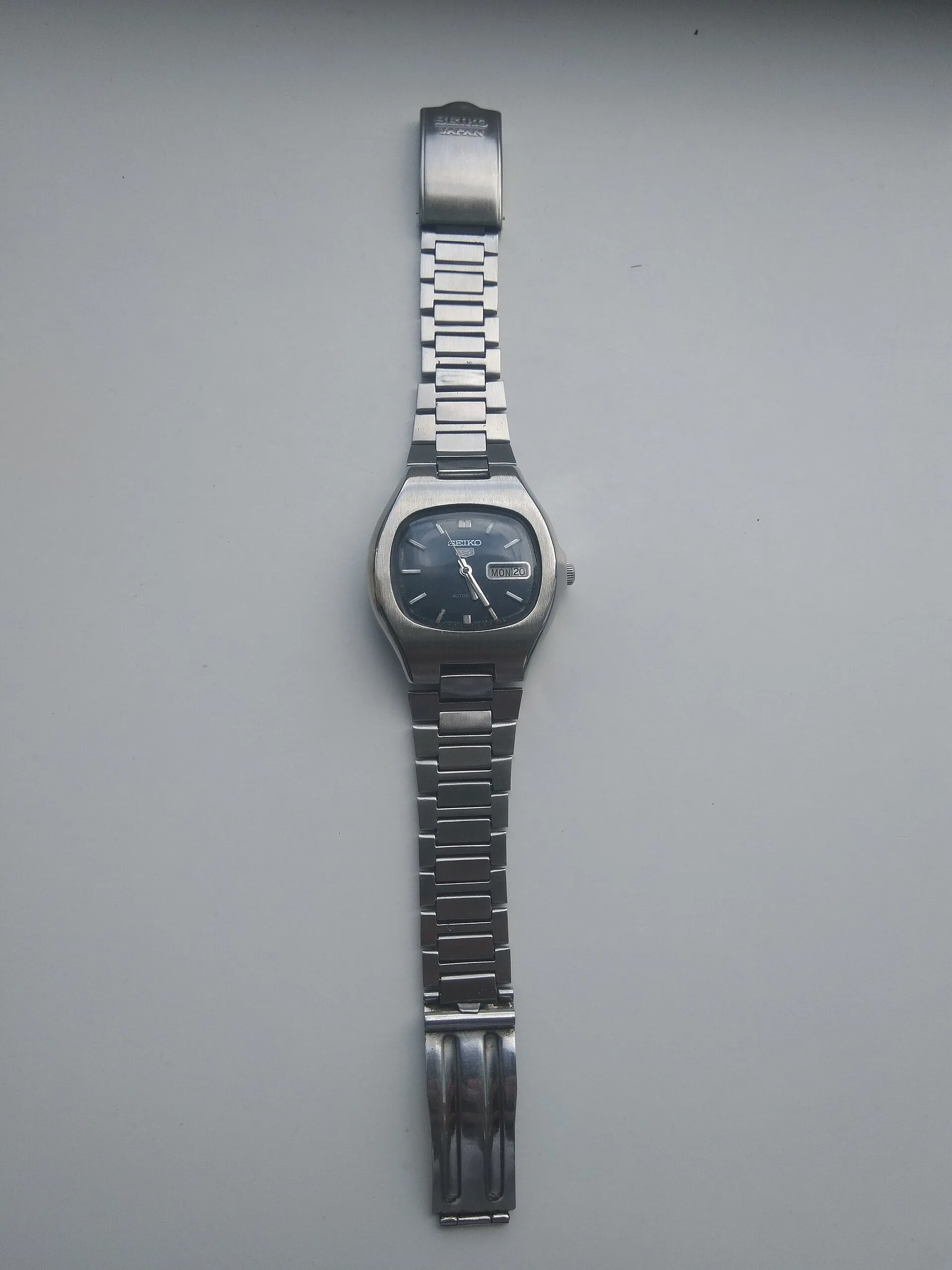 Seiko 5 con correa de nailon